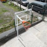 EKO Basketbol Potası Bahçe Tipi Tek Direkli Cam Panya - Görsel 5