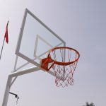 EKO Basketbol Potası Bahçe Tipi Tek Direkli Cam Panya
